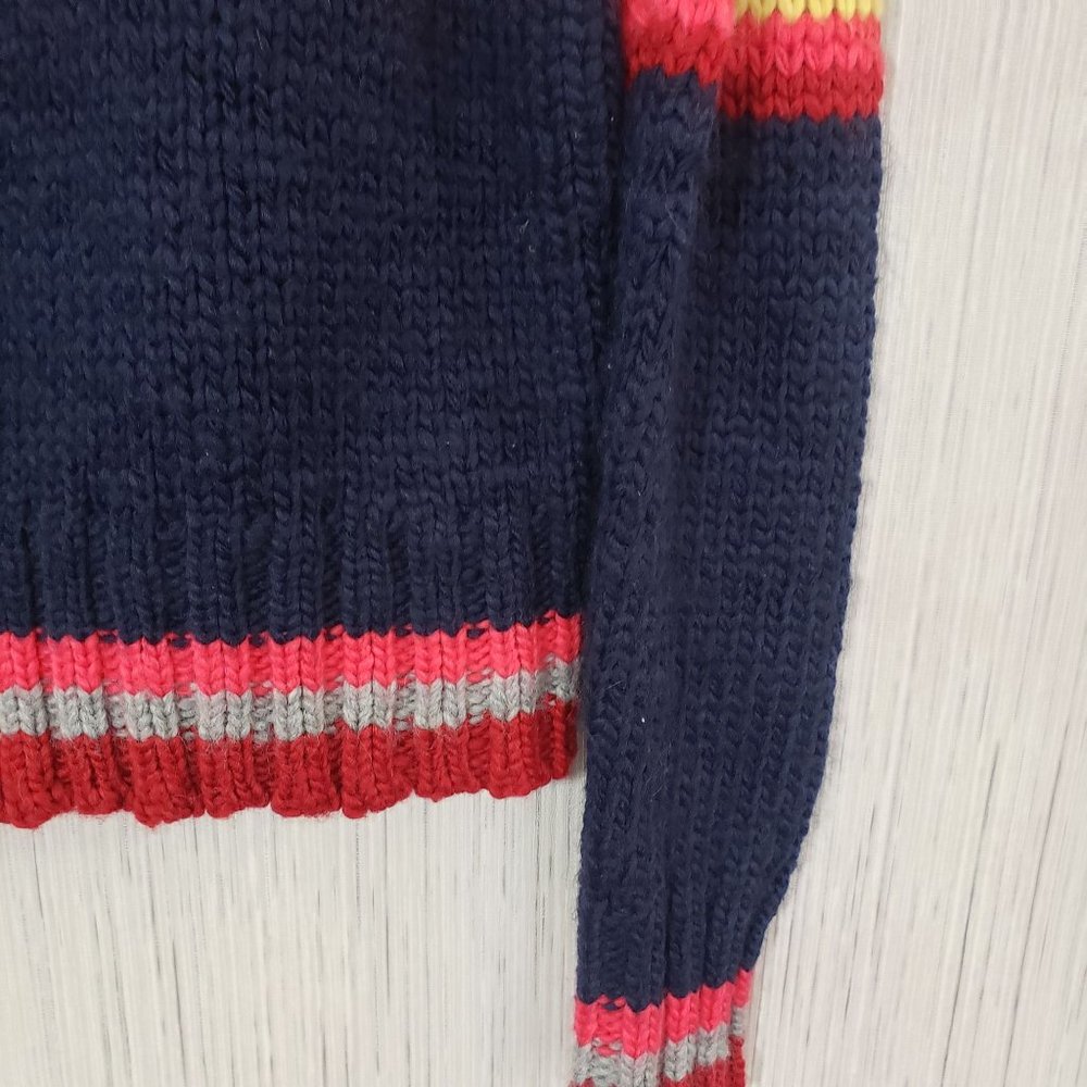 American Eagle Multi Colored Rainbow Striped Wool… - image 6